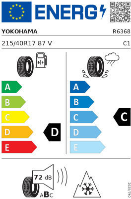Yokohama 215/40R17 87E-Commerce-Website XL RPB Winter Reifen für Passagier Auto