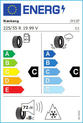 Nankang 225/55R19 99V Зимна Гума Колa