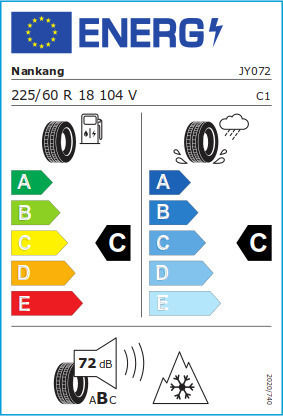 Nankang 225/60R18 104V XL Зимна Гума Колa