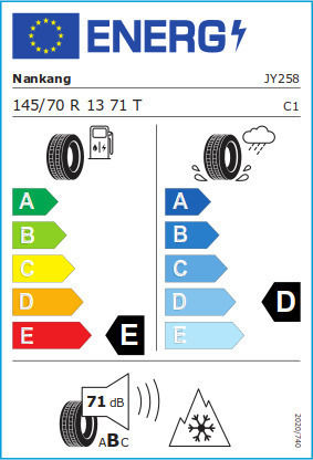 Nankang 4 145/70R13 71T Winter Tire Car