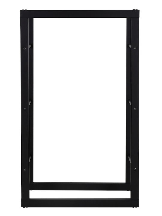 ML-Design Μεταλλικό Ράφι Αποθήκευσης Ξύλων 60x25x100cm Μαύρο ML-Design Μεταλλικό Ράφι Αποθήκευσης Ξύλων 60x25x100cm Μαύρο