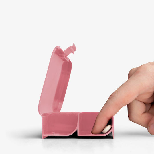 SmartShake Supergirl Θήκη Χαπιών σε Ροζ χρώμα 2τμχ 2-PACK