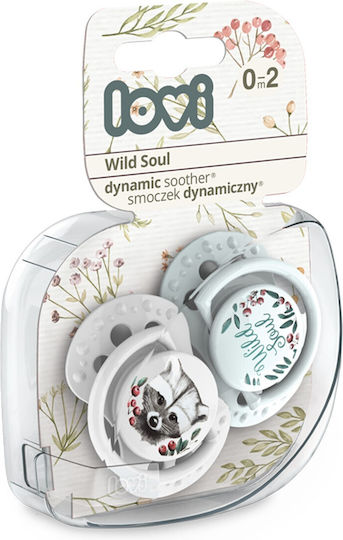 Lovi Baby Wild Soul Биберони Силикон за 0-2 месеци 2бр