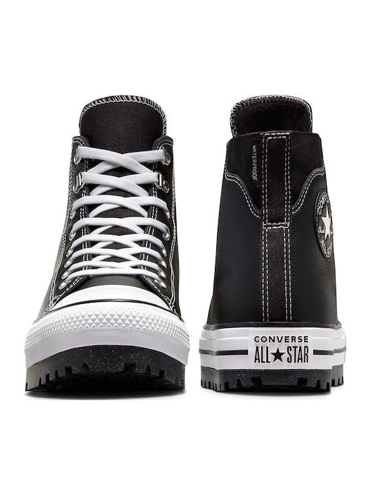 Chuck Taylor All Star City Trek Високи Черни Сникърси
