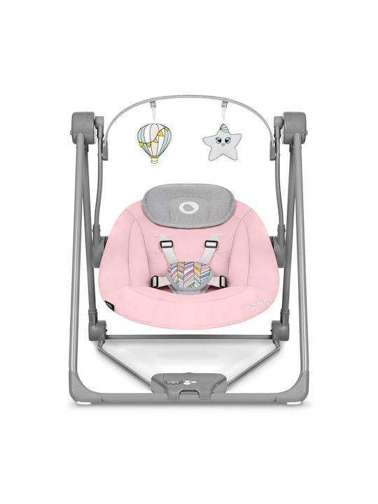 Lionelo Elektrisch Baby Relax Otto Rosa für Kind bis 4.25kg