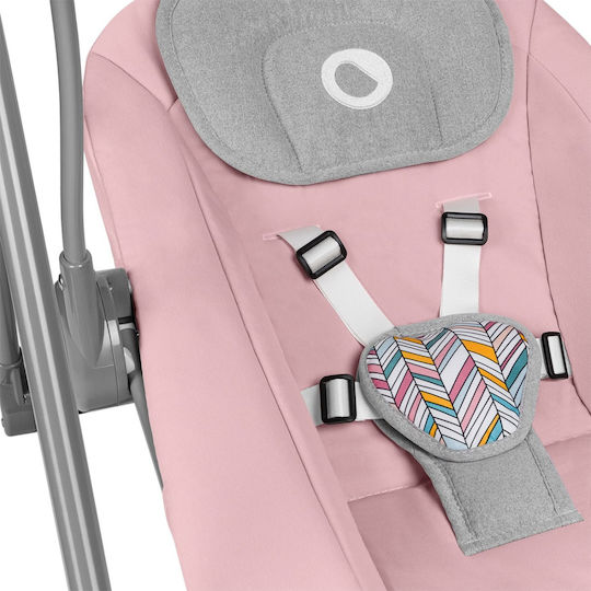 Lionelo Elektrisch Baby Relax Otto Rosa für Kind bis 4.25kg