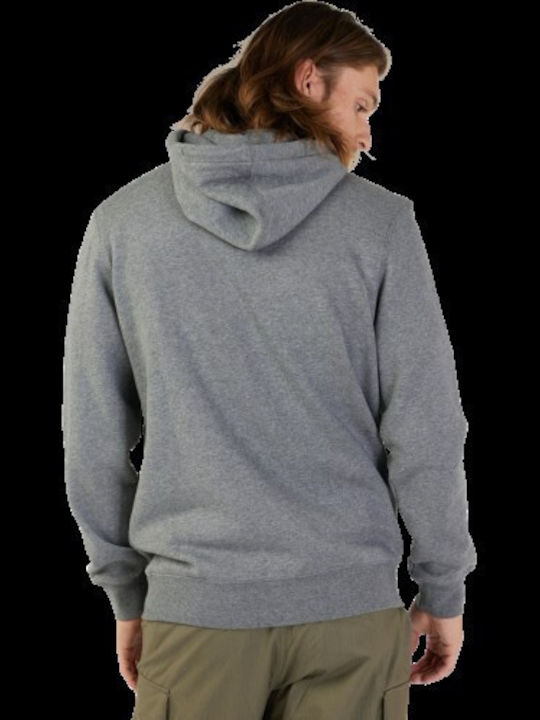 Fox Men's Sweatshirt with Hood Gray