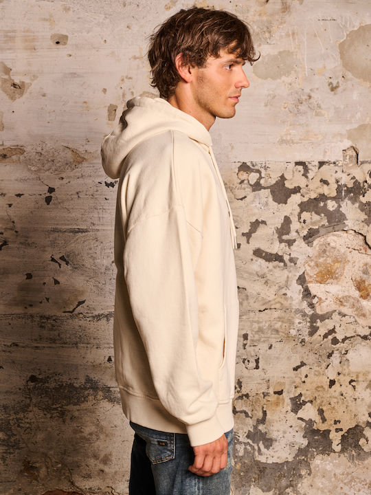 Staff Men's Sweatshirt with Hood White