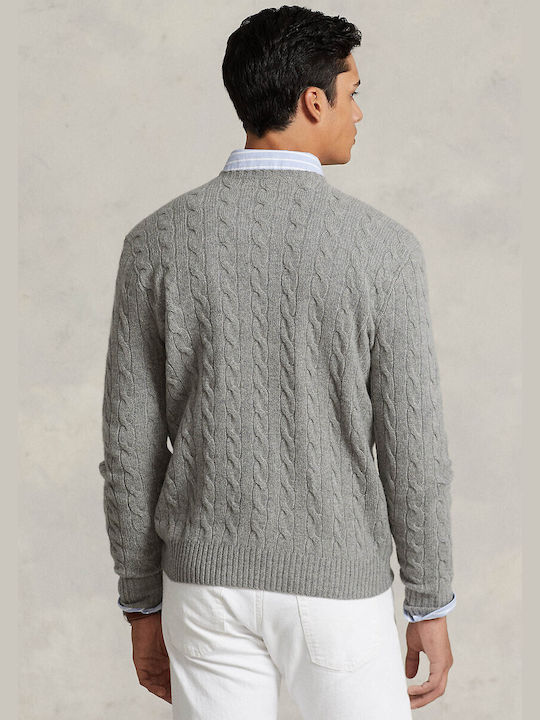 Ralph Lauren Men's Long Sleeve Sweater Gray