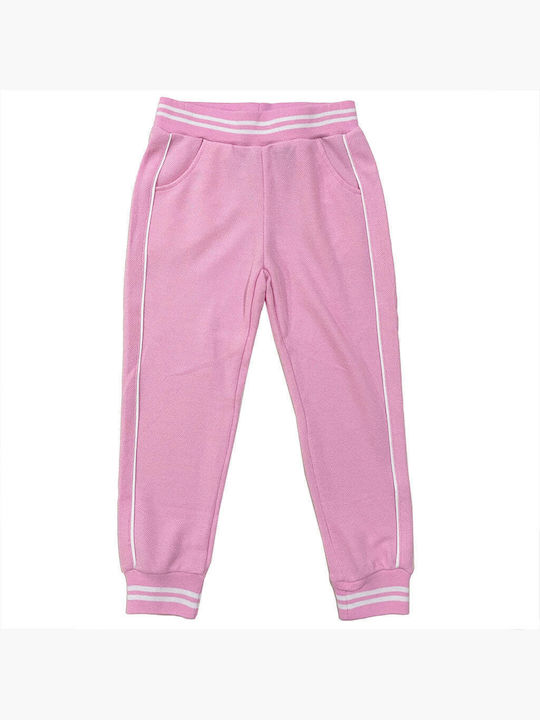 Kids Tracksuit Set With Pink Jacket 2 Pieces