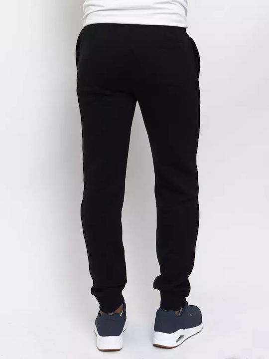 Russell Athletic Leg Pant Παντελόνι Φόρμας με Λάστιχο Μαύρο