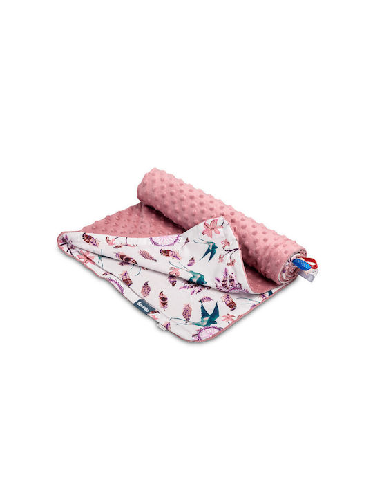 Sensillo Blanket Nursery Swaddling Blankets Minky Multicolor 75x100cm.