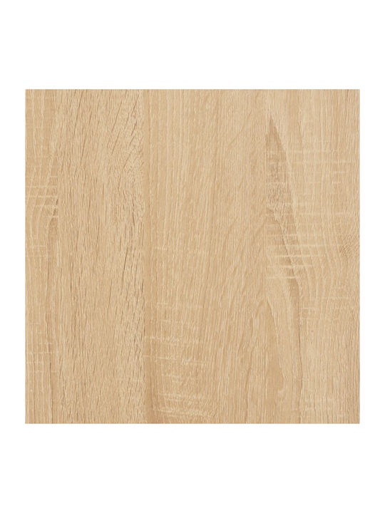 Hanging Living Room Cabinet Made of Beige Particle Board 34.5x34x90cm