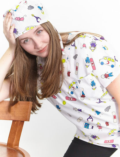 Northcure Unisex Multicolour Medical Blouse