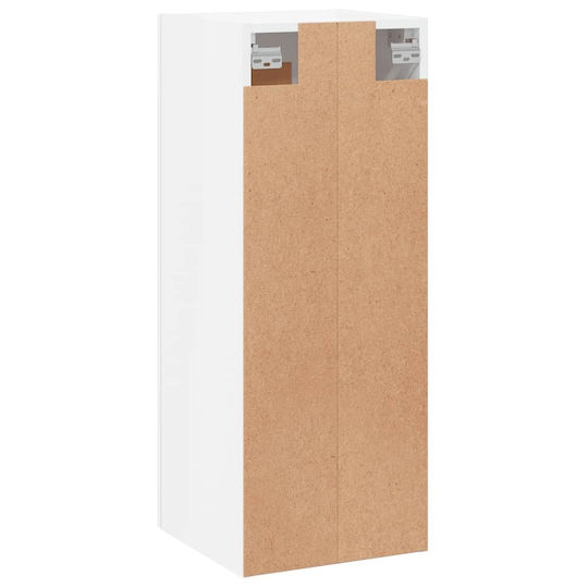 vidaXL Ντουλάπι Μπάνιου 34.5x34x90cm Λευκό