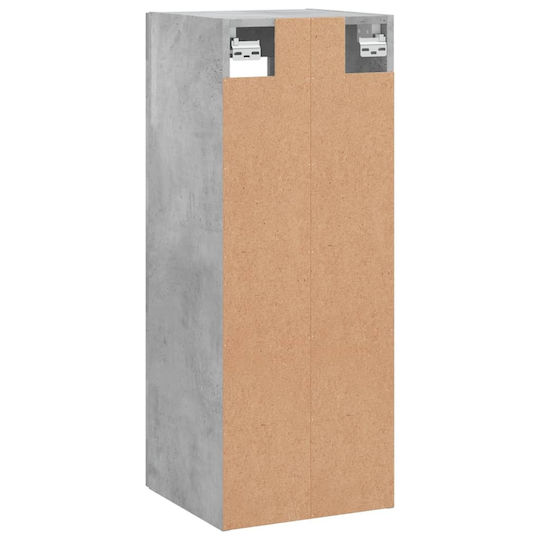 vidaXL Bathroom Cabinet L34.5xW34xH90cm Gray