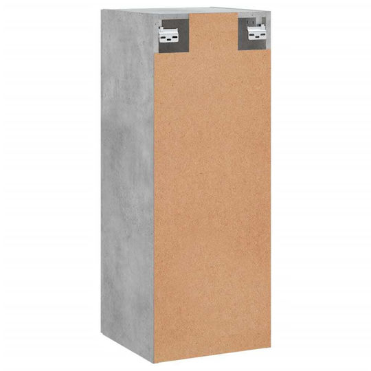 vidaXL Bathroom Cabinet L34.5xW34xH90cm Gray