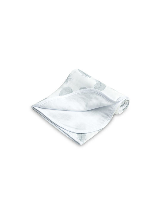 Sensillo Blanket Nursery Swaddling Blankets Cotton White 80x100cm