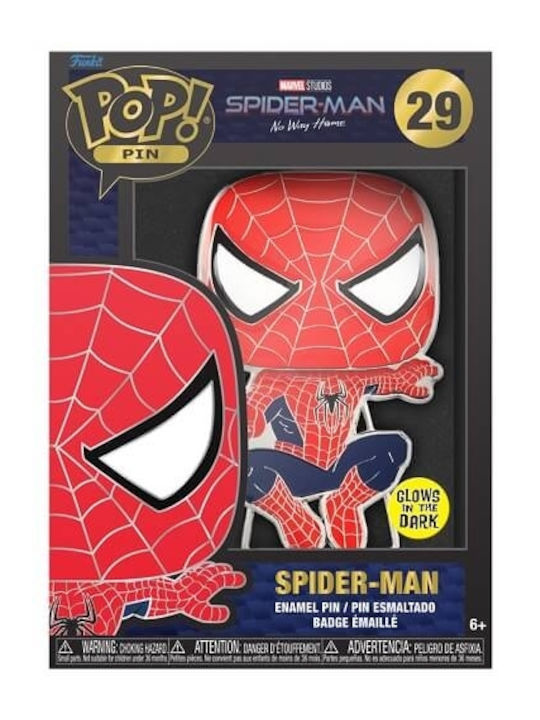 Funko Pop! Pin Marvel: Spider-Man Leuchtet im Dunkeln Funko Pop! Pin Marvel: Spider-Man Leuchtet im Dunkeln