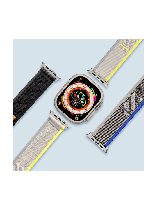 Dux Ducis Curea Tesatura Negru (Apple Watch 38/40/41mm)