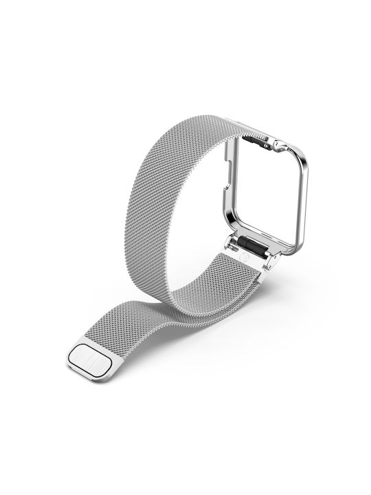 Λουράκι Ανοξείδωτο Ατσάλι Ασημί (Redmi Watch 2 Lite)