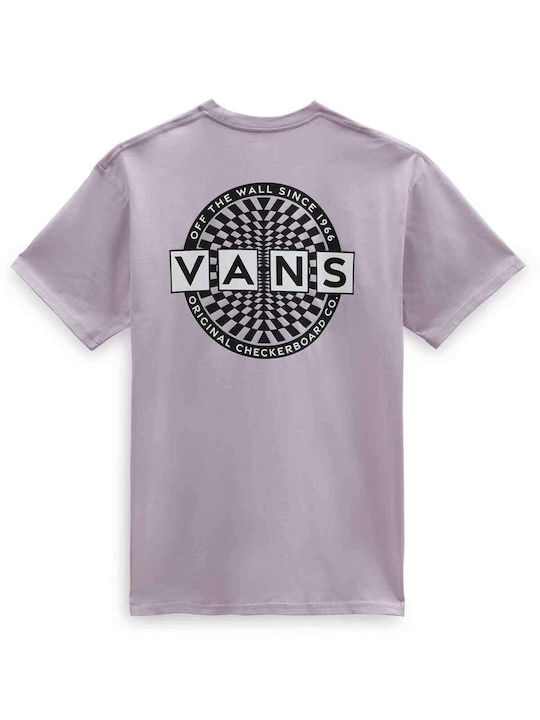 Vans Checkerboard Men's Long Sleeve Blouse Pink