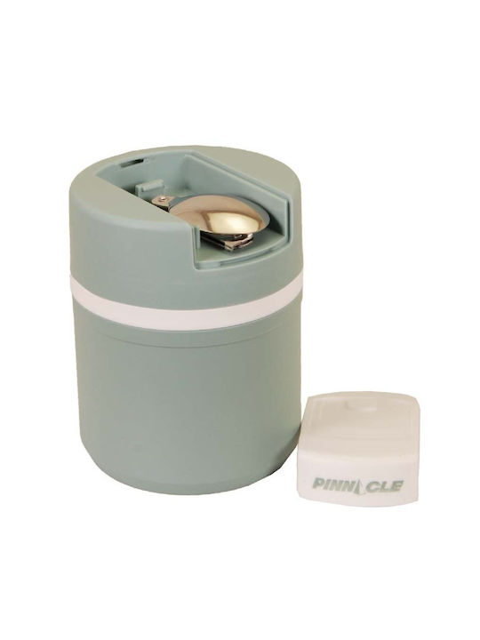 Pinnacle Δοχείο Φαγητού Inox Θερμός Πράσινο 400ml