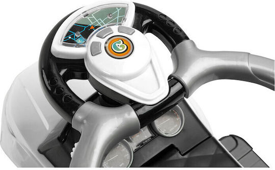 Toyz Sports Car Αυτοκινητάκι Ride On με Χειρολαβή για 12+ μηνών Λευκό