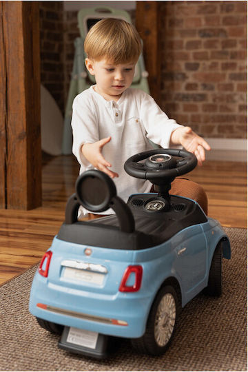 Toyz Fiat 500 Αυτοκινητάκι Ride On για 12+ μηνών Ροζ