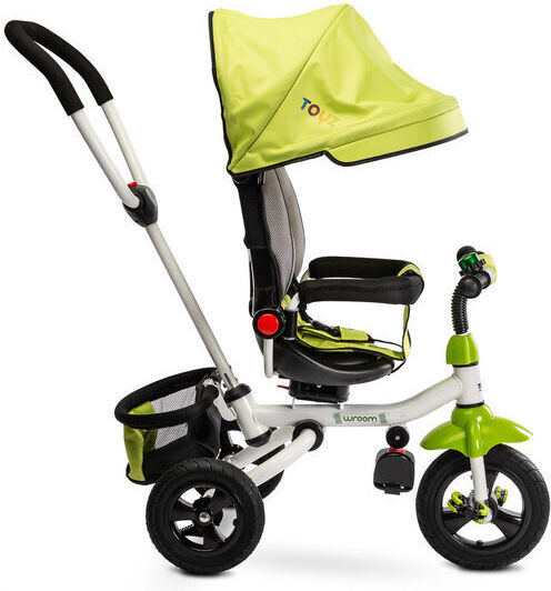 Toyz Wroom Сгъваемо с Ръкохватка за Родител за 3-5 Години Зелен