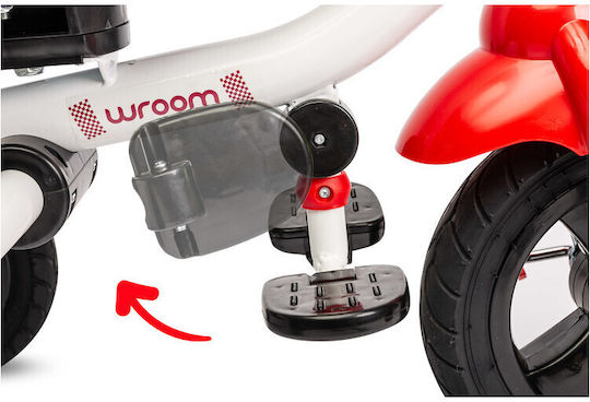 Toyz Wroom Cu Mâner Pentru Părinți Pentru 3-5 Ani Roșu