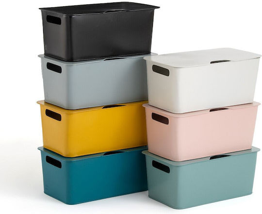 Am.Pm Metallic Storage Box with Lid Beige