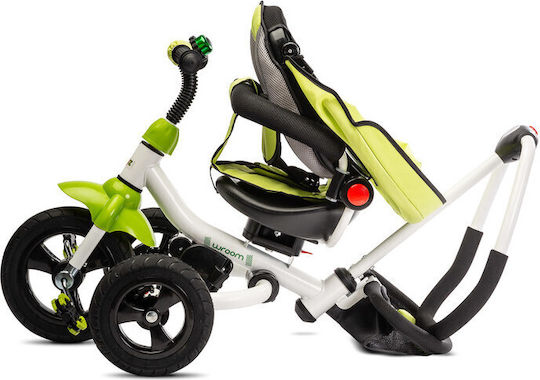 Toyz Wroom Сгъваемо с Ръкохватка за Родител за 3-5 Години Зелен