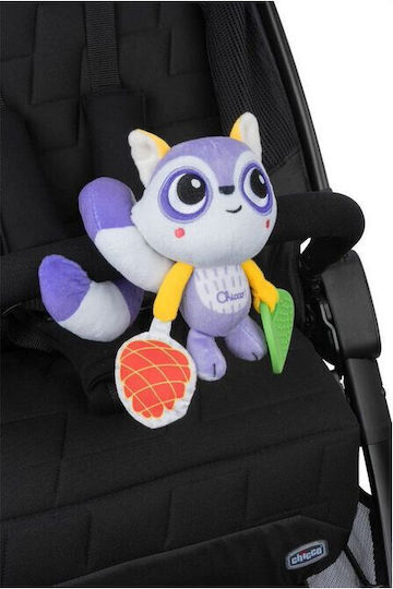 Chicco Σπιράλ Παιχνίδι Καροτσιού με Μασητικό Raccoon on the Go για 3+ Μηνών