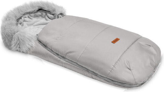 Sensillo Sac de picioare pentru cărucior Impermeabil Bej cu căptușeală Fleece 100x45εκ.