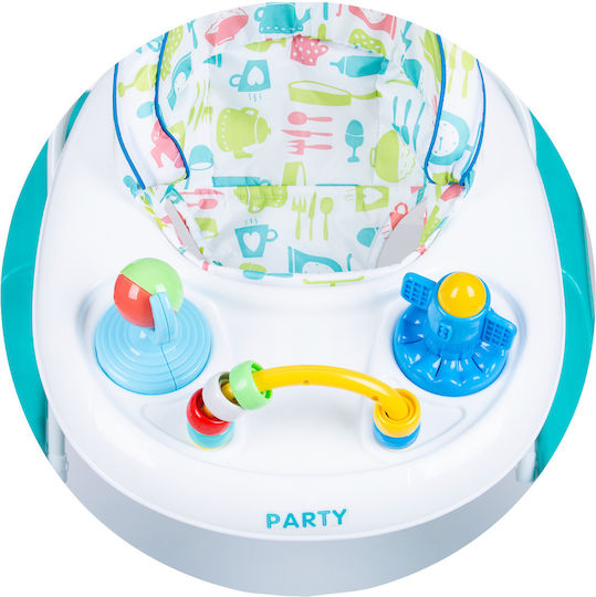 Chipolino Walker Baby Walker with Music for 6+ Months Green