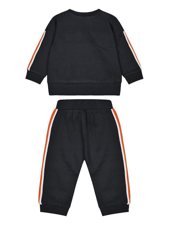 Energiers Kids Sweatpants Set Black 2pcs