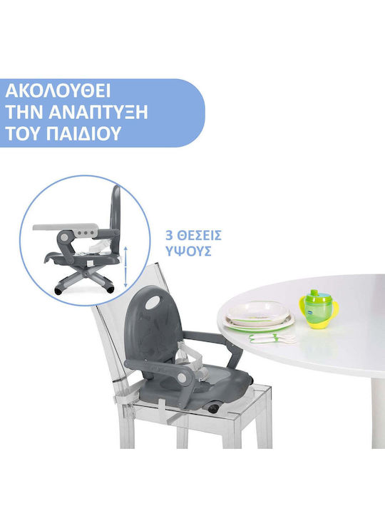 Chicco Portable Plastic Booster Seat for Chair Pocket Snack