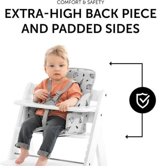 Hauck Βρεφικό Αξεσουάρ Alpha Cosy Select Jersey σε Γκρι Χρώμα