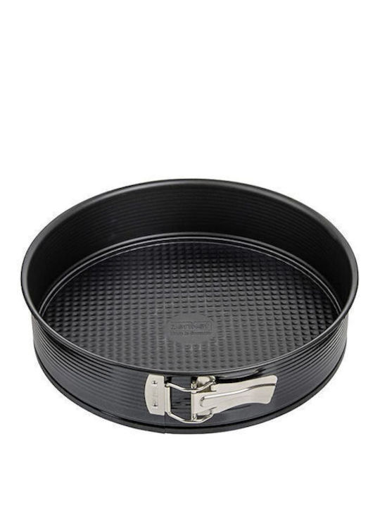 Zenker Double Removable Nonstick Bakeware Tin Black Metallic Ø28x6.5cm