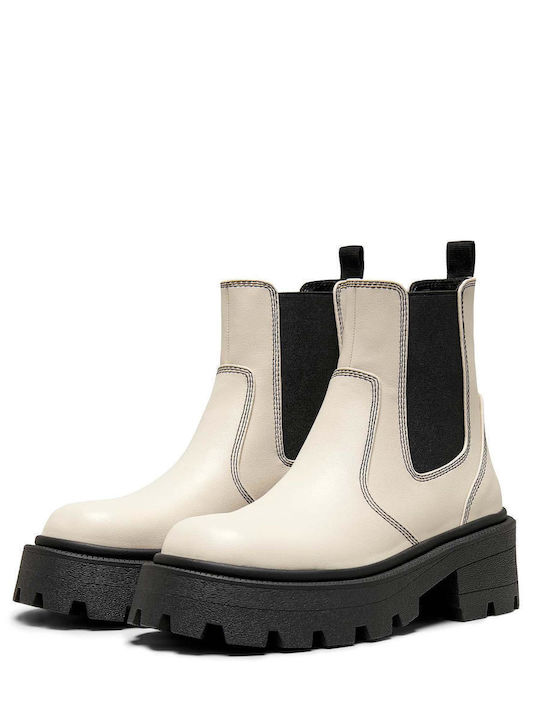 Only Women's Chelsea Boots White