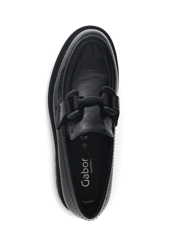 Damen Mokassins in Schwarz Farbe