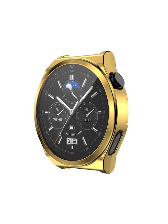 Silikonhülle in Gold Farbe für Huawei Watch GT 3 Pro 43mm Silikonhülle in Gold Farbe für Huawei Watch GT 3 Pro 43mm