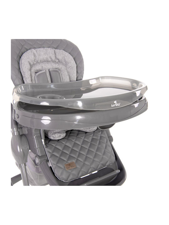 Lorelli Bellissimo Foldable Highchair with Adjustable Height Beige