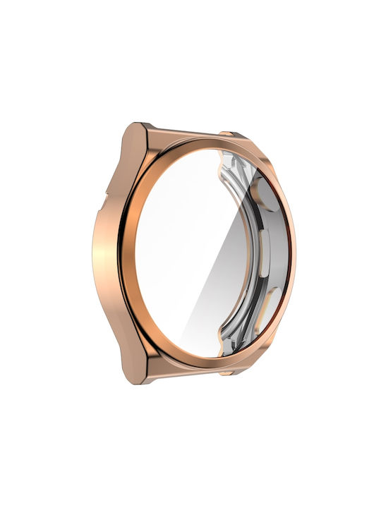 Θήκη Σιλικόνης σε Ροζ Χρυσό χρώμα για το Huawei Watch GT 3 Pro 43mm