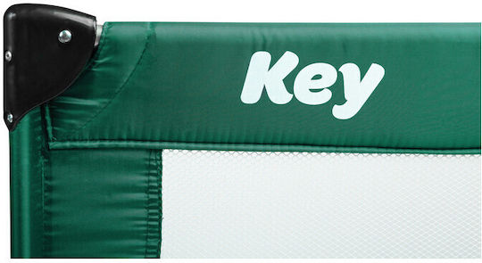 Caretero Key Laufstall mit Matratze Grün 60x120cm