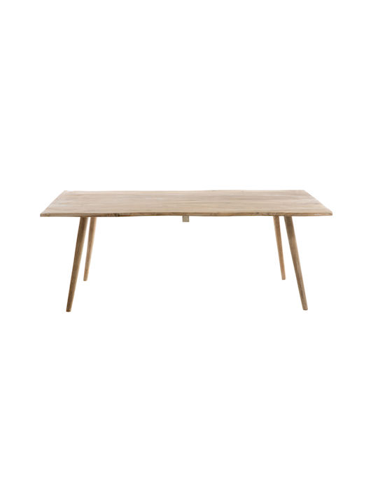 Rectangular Coffee Table Wooden White L120xW60xH46cm.