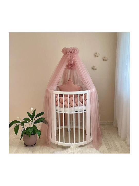 IngVart Mosquito Net Cradle Tulle KUNSM2003 Pink