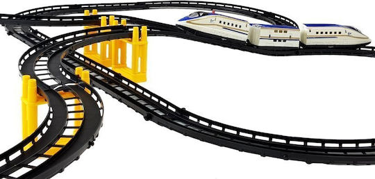 Lean Toys Railway Σετ με Τρενάκι για 3+ Ετών