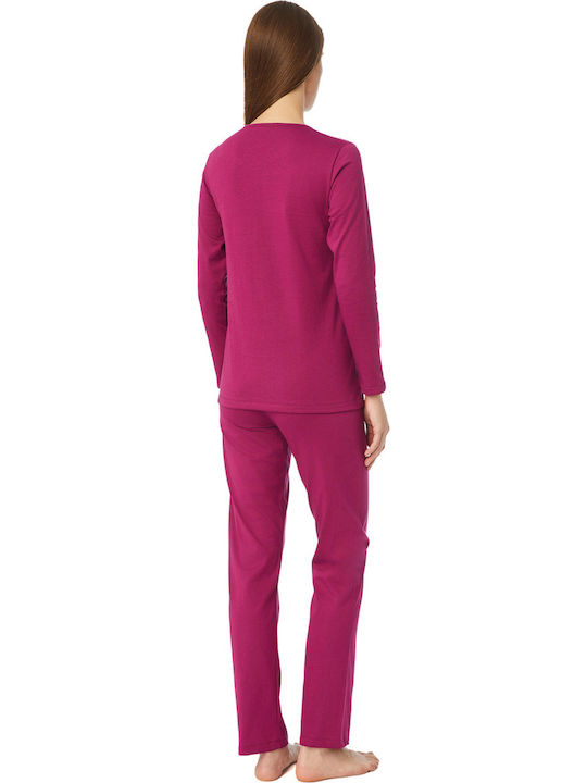 Minerva Set Pijamale pentru Femei Violet Heart